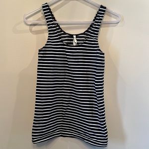 Striped tank top
